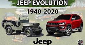 Jeep history and evolution | 1940 - 2020 | The pioneer of SUVs