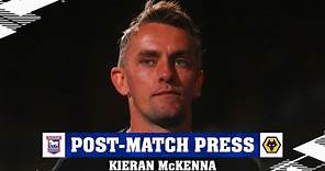 KIERAN McKENNA ON TOWN'S WOLVES WIN