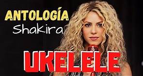 💜 Antología - Shakira | Tutorial UKELELE (fácil) - PDF letra + acordes