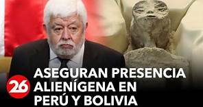 Ufólogo mexicano asegura que Perú y Bolivia tienen "cuerpos no humanos"