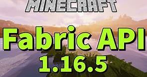 Fabric 1.16.5 Minecraft - How to Download and install Fabric Mod Loader 1.16.5 (For Windows)