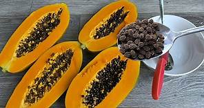 How to store papaya seeds for 3-5 years