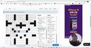 Washington Post Crossword: 4-11-23