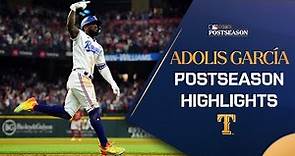 Adolis García OWNED OCTOBER with a postseason for the record books! | Postseason Highlights