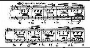 Richard Strauss - Sonata for Piano in B Minor, Op. 5 (1881-82) [Score-Video]