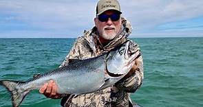 Lake Ontario Salmon, Lake Trout and Brown Trout Fishing May 2023