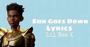 Lil Nas X - SUN GOES DOWN (Video Lyrics)
