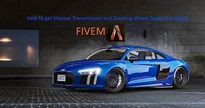 How to install the Manual Transmission mod for FiveM!!!