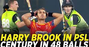 Sensational Harry Brook | Hits Vital Century in 48 Balls Against Islamabad United | HBL PSL | ML2A