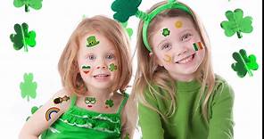 RINOLY 228PCS St.Patrick’s Day Tattoos,Shamrock Temporary Tattoos for Kids, St Patricks Day Face Stickers, Irish Parade Accessories Party Favors Decoration, 24 Sheets