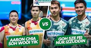 Aaron CHIA/ SOH Wooi Yik vs GOH Sze Fei/ Nur IZZUDDIN | PETRONAS Malaysia Open 2024 R16