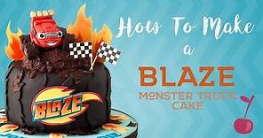 Blaze and the Monster Machines Cake Tutorial | How To | Cherry School