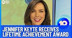 Jennifer Keyte honoured with Lifetime Achievement Award | 10 News First