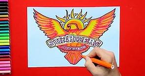 How to draw Sunrisers Hyderabad Logo (IPL Team)