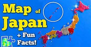 MAP of JAPAN || Eight Regions of Japan || Fun Facts || World Geography