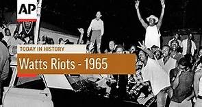 Watts Riots - 1965 | Today In History | 11 Aug 18