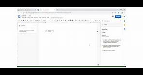 How to use Dictionary in Google Docs
