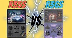 Game Console R35S Vs R36S Qual a Diferença? Qual devo Comprar?