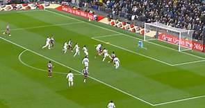 Video: Aston Villa's Pau Torres produces powerful header in injury time to draw level with Tottenham