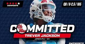 WATCH: 4-star QB Trever Jackson commits to Ole Miss LIVE on 247Sports