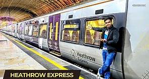 Heathrow Express Train Full Journey from Heathrow Airport to Paddington