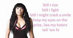 Nicki Minaj-Still I Rise (Lyrics)