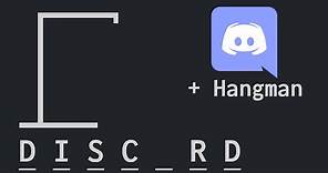 Hangman | Discord Chat Bot Game