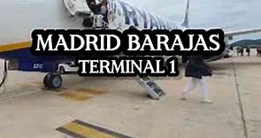 MADRID BARAJAS TERMINAL 1 |RYANAIR | MADRID TO IBIZA