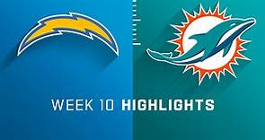 Chargers vs. Dolphins highlights | Week 10