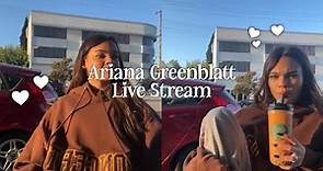 Ariana Greenblatt Live Stream (16/10/22)