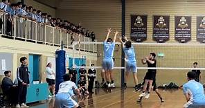HUGE CROWD IN HIGH SCHOOL VOLLEYBALL | Sydney Boys High v Tempe High | Sydney East NSWCHS KO FINALS
