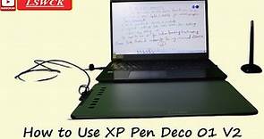 How to use XP Pen deco 01 V2, Graphic Pen Tablet | Driver installation | shortcut keys Pen settings