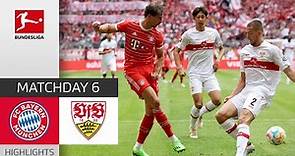 FC Bayern München - VfB Stuttgart 2-2 | Highlights | Matchday 6 – Bundesliga 2022/23