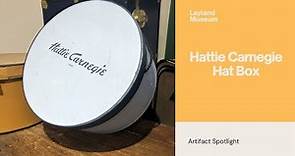 Hattie Carnegie Hat Box