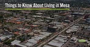 Things to Know About Living in Mesa