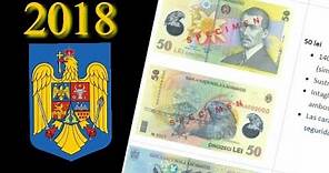 RUMANIA, 2018. Cono Monetario. Monedas y Billetes en circulación