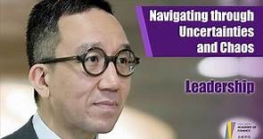 Interview with Professor Gabriel Leung - Episode 1: Leadership專訪梁卓偉教授 – 第一集：談領導能力
