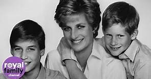 William and Harry share touching memories of Princess Diana