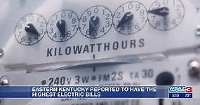 Eastern Ky. reported to have the highest electric bills