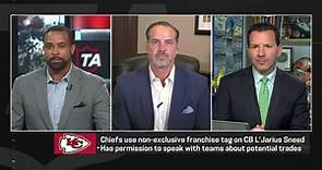 Rapoport: Chiefs apply non-exclusive franchise tag to CB L'Jarius Sneed | 'NFL Total Access'