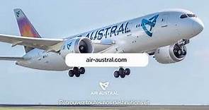Réseau de destinations Air Austral au départ de Mayotte V1