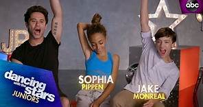 Meet Sophia Pippen and Jake Monreal - Dancing with the Stars: Juniors
