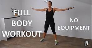 Full body workout for women – at home with no equipment