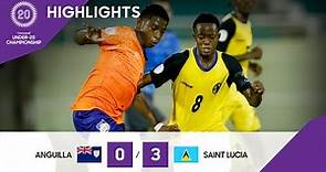 Concacaf Under-20 Championship - Anguilla vs Saint Lucia