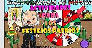 Actividades para los festejos patrios / juegos para el 15 de septiembre / La independencia de México