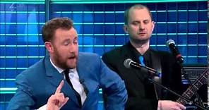 Alex Horne and the horn section