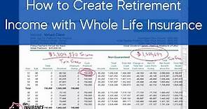 How to Create Retirement Income with Whole Life Insurance