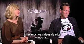 "El Conjuro". Entrevista a Farmiga y Wilson. Oficial Warner Bros. Pictures (HD / Subtitulado)