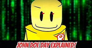 What is John Doe Day in Roblox? Explained