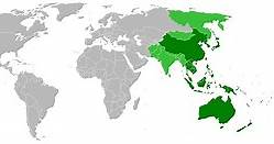 APAC countries (list and map; 2024) - Learner trip